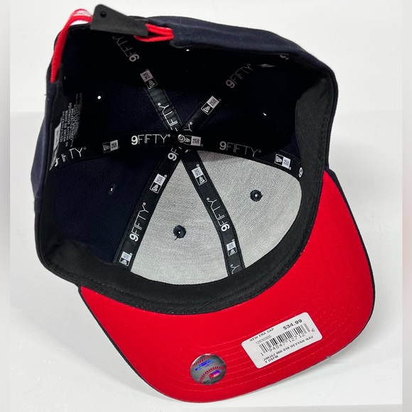 YANKEES 🔥🔥 NEW ERA 9FIFTY Slim Crown Navy World Series Strapback Hat $34… - Picture 10 of 15